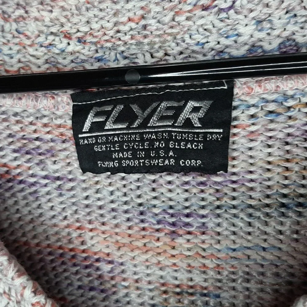 Flyer Flying Sportswear Vintage 80s Sweater sz L